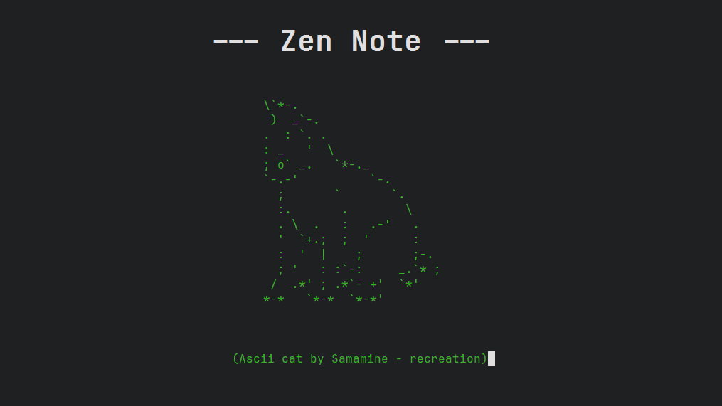 Zen Text Editor